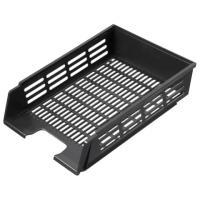 Лоток горизонтальный для бумаг СТАММ с пазами, А4 (360х270х80 мм), сетчатый, черный, ЛТ76¶Код 235684 купить ЦИТ Лоток горизонтальный для бумаг СТАММ с пазами, А4 (360х270х80 мм), сетчатый, черный, ЛТ76¶Код 235684 фото