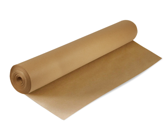 Крафт-бумага в рулоне, 720 мм x 40 м, плотность 78 г/м2, Марка А (Коммунар), BRAUBERG, 440186 фото