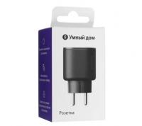 Умная розетка  Yandex Matter EUBT Wi-Fi черный (YNDX-00540BLK) фото