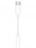 Адаптер APPLE USB‑C to 3.5 mm Headphone Jack (MU7E2ZM/A), белый  фото