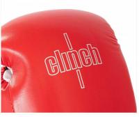 Перчатки боксерские Clinch Fight 3.0 красно-белые (вес 10 унций) фото