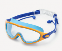 Очки-маска для плавания с берушами 25DEGREES Fusion Navy/Blue/Orange 25D25001, детский ЦБ-00005247 фото