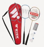 Набор для бадминтона WISH Fusiontec 973K, золотой/синий фото