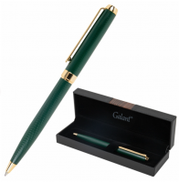Ручка подарочная шариковая GALANT ANDO EMERALD, корпус изумруд, детали золото, узел 0,7 мм, 144175 фото