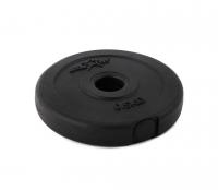Диск пластиковый STARFIT BB-203  0,5 кг, d=26 мм, черный 1/40 купить ЦИТ Диск пластиковый STARFIT BB-203  0,5 кг, d=26 мм, черный 1/40 фото
