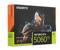 Видеокарта PCI-E 8Gb Gigabyte GV-N506TWF2MAX OC-8GD RTX 5060TI 128bit GDDR7 2587/28000 HDMI/DP/HDCP  фото