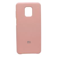 Чехол для Xiaomi Redmi Note 9S/ Note 9 Pro Silicone Cover розовый песок   фото