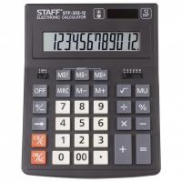 Калькулятор STAFF PLUS STF-333 (200x154мм), 12 разрядов, двойное питание, 250415 купить ЦИТ Калькулятор STAFF PLUS STF-333 (200x154мм), 12 разрядов, двойное питание, 250415 фото