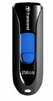 USB флеш-накопитель 256GB Transcend  JetFlash 790  чёрный/синий USB 3.0 (TS256GJF790K) фото