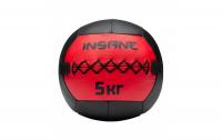 Медбол INSANE IN24-WB100 5 кг, красный фото