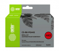 Заправочный набор Cactus CS-RK-PG445 черный 2x30мл для Canon Pixma MG2440/MG2540 фото