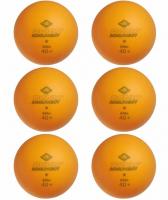 Мяч н/т Donic-Schildkröt 1* Elite, оранжевый (6 шт.) фото