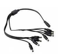 Разветвитель Orient питания для камер видеонаблюдения  DC-8P(N), 1пит.-->8пит., oem фото