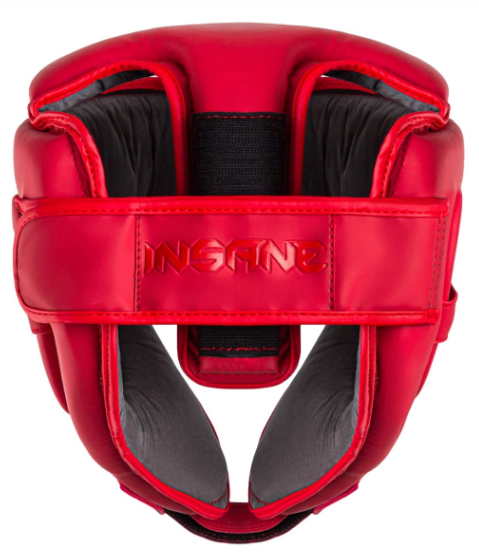 Шлем открытый INSANE ORO IN23-HG300, ПУ, красный (XS) фото