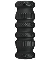 Ролик массажный STARFIT FA-526 PU, 30x10 см, средняя жесткость, черный  фото