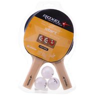 Набор н/т Roxel Hobby Start (2 ракетки + 3 мяча)  фото