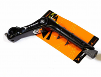 Вынос руля TRIX, алюминиевый кованый, для резьбовой вилки 1", под руль 25,4мм, двухболтовый, h-180мм фото