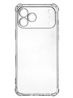 Чехол для Apple iPhone 17 Pro Max  силикон прозрачный усиленный PERO CC02-IP17PM-TR фото