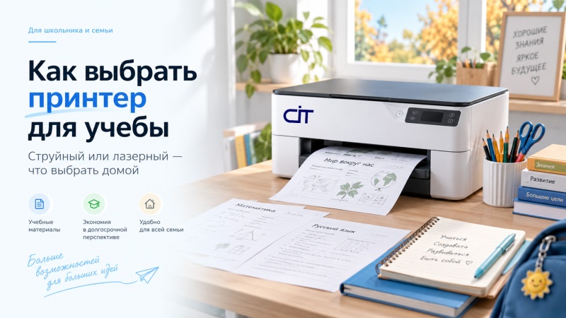 Как выбрать принтер для учебы: струйный или лазерный принтер — что выбрать домой