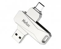 USB флеш-накопитель 32GB Netac U782C серебристый USB3.0 NT03U782C-032G-32PN фото