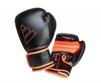Перчатки боксерские Adidas Hybrid 80 черно-красные 12 унций фото