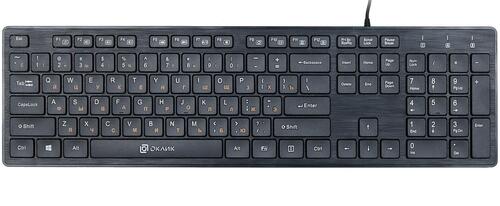 Клавиатура Oklick 520M2U USB slim Multimedia фото