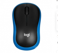 Мышь Logitech M185 Blue wireless USB (910-002632) фото