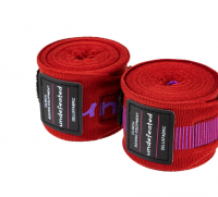 Бинты боксерские Clinch Boxing Hand Wrap Undefeated бордовые (длина 3.5 м) фото