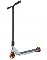Самокат трюковый NOVATRACK 110A.CROW20.GR24 Crow 20, 110 мм, SCS, алюминий, серый с черным фото