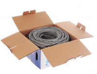 Кабель FTP 5Е Level медный экранированный,SkyNet Light CSL-FTP-4-CU  1м фото