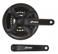 Комплект шатунов PROWHEEL TA-CQ02 152MM; CHAINRINGS 24/34/42T w/PLASTIC BLACK CHAINGUARD Х99099 фото