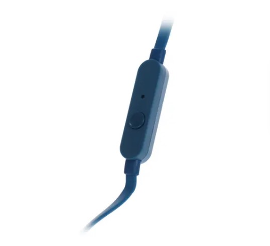 Наушники с микрофоном JBL T110 Синие фото