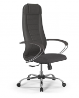 Кресло руководителя (офисное) ErgoLife SynchroSit 10 B1-128K - Fabric(Bahama) (Темно-серый) фото