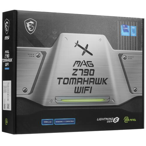 Материнская плата MSI MAG Z790 TOMAHAWK WIFI <S-1700 Intel Z790 4xDDR5 ATX AC`97 8ch(7.1) 2.5Gg R фото