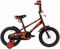 (м) Велосипед детский NOVATRACK 14"143EXTREME.BN9  коричневый, полная защита цепи,  тормоз нож, коро фото