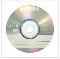 Диск DVD-R Philips 4.7 Gb, 16x, Бум.конверт Printable купить ЦИТ Диск DVD-R Philips 4.7 Gb, 16x, Бум.конверт Printable фото