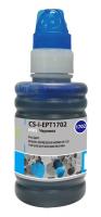 Чернила Cactus CS-I-EPT1702 голубой 100мл для Epson ExpHo XP33/103/203/207/303/306 фото