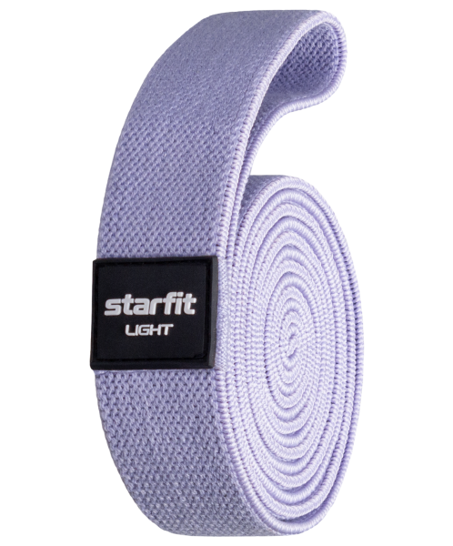 Эспандеры для кроссфита STARFIT ES-205 текстиль, фиолетовый, 3 шт. фото