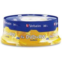 Диск DVD-RW  4.7Gb 4x Cake Box 1 шт фото