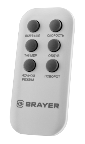 Вентилятор колонный BRAYER BR4958WH фото