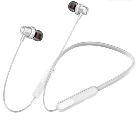 Беспроводные bluetooth наушники PERO BE03 SPORTLIFE Grey фото