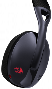Игровые наушники с микрофоном REDRAGON Ire Pro черный 2,4G/Проводной фото