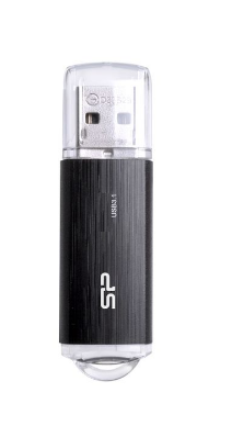USB флеш-накопитель 64GB Silicon Power Blaze B02 черный USB 3.1 SP064GBUF3B02V1K фото