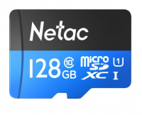 Карта памяти MicroSD 128GB Netac P500 Standard U1/Class 10 (90 Mb/s) (NT02P500STN-128G-R) фото
