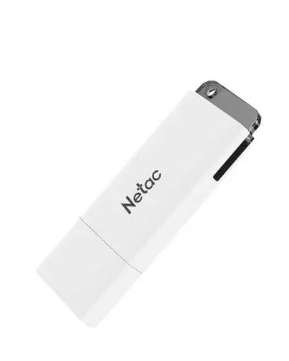 USB флеш-накопитель 256GB Netac U185 белый USB 3.0 (NT03U185N-256G-30WH) фото