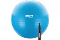 Фитбол STARFIT GB-109 65 см, 1000 гр, антивзрыв, с ручным насосом, синий фото