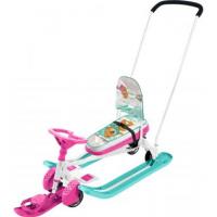 Снегокат Ника Тимка спорт 6 принт сиденья: с забавными медвежатами ТС6/ЗМ фото