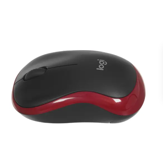 Мышь Logitech M185 red wireless USB (910-002633) фото