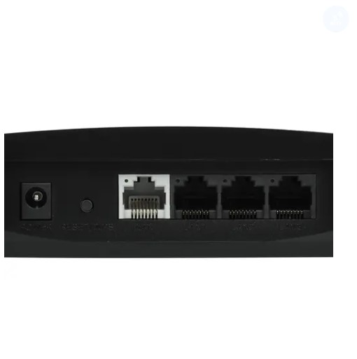 Wi-Fi роутер Mercusys MR80X AX3000 10/100/1000BASE-TX черный фото