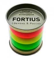 Набор кистевых эспандеров "Fortius" Neon, 3 шт. (20,30,40 кг) (тубус) фото